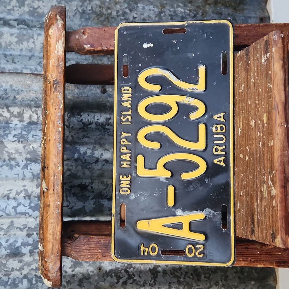 Aruba License Plate